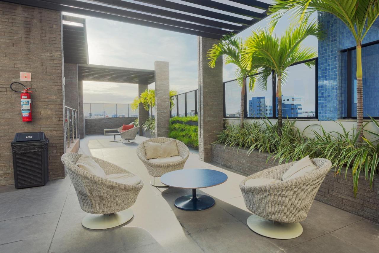 Ferienwohnung Belissimo Studio C/Piscina Na Cobertura Maceió Exterior foto